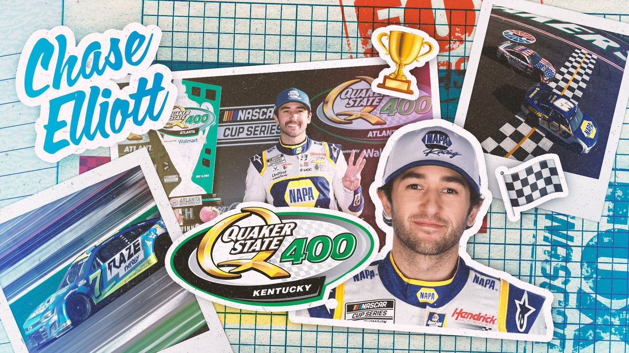 Chase Elliott logs home-state victory at Atlanta Motor Speedway